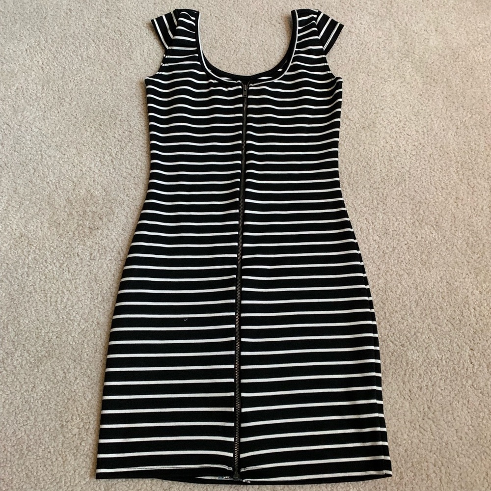 Zip up dress